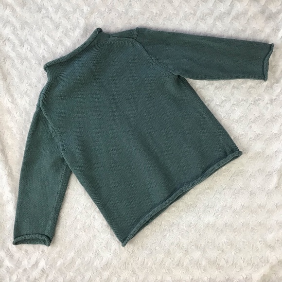 Crewcuts Sweater Size 3 Olive Green Shade - Picture 5 of 5